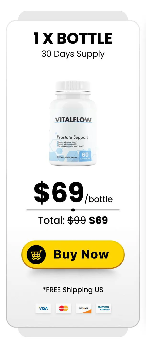 VitalFlow - 1 Bottle Pack