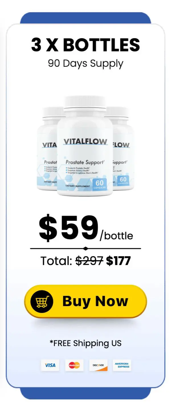 VitalFlow - 3 Bottle Pack